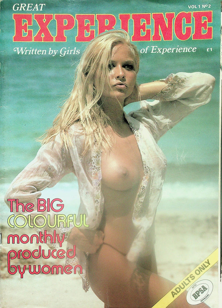 Great Experience Magazine  Shona, Harem Girl, French Maid & More!  vol.1 #2  1970's     102725lm-p