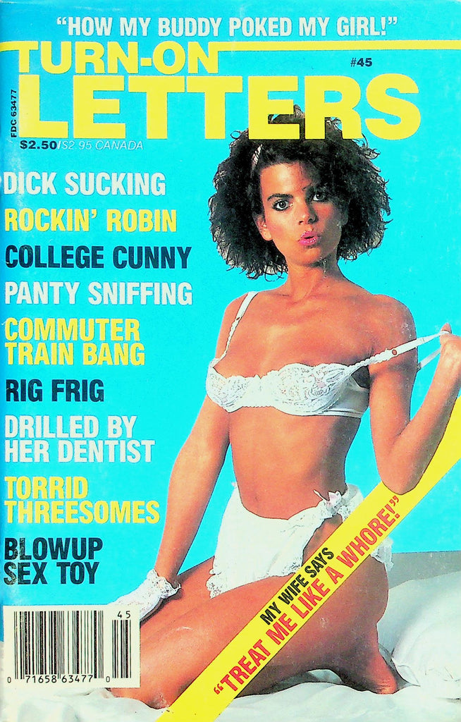 Turn-On Letters Digest  Treat Me Like A Whore! , Dick Sucking, College Cunny   #45  May 1988    050126lmp