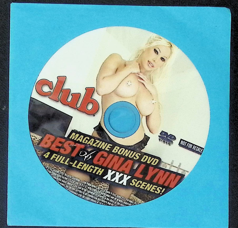 club Magazine Bonus DVD Best of Gina Lynn 2009 022026AKDVD-D3
