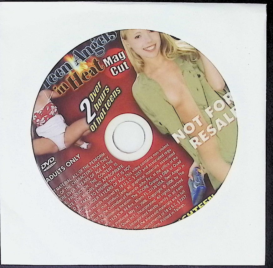 18 Eighteen Presents Teen Angels in Heat Mag Cut Adult DVD 121725AKDVD-C26