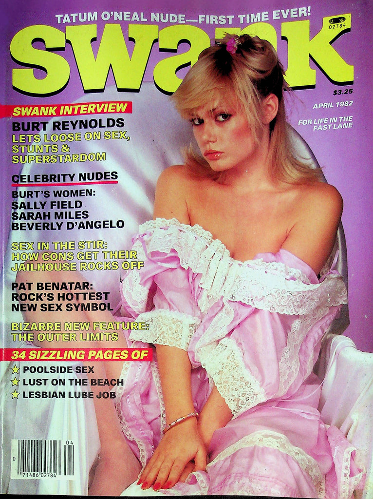 Swank Magazine Burt Reynolds April 1982 010224RP