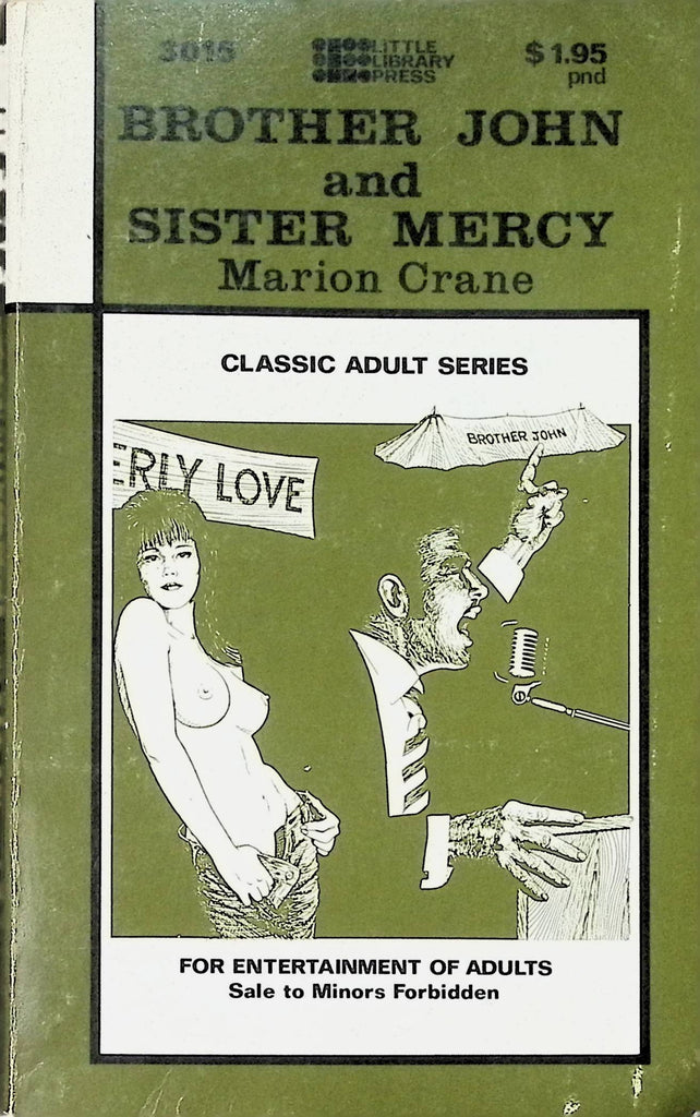 Brother John and Sister Mercy by Marion Crane LLP3015 Little Library Press Adult Paperback Novel -112024AMP