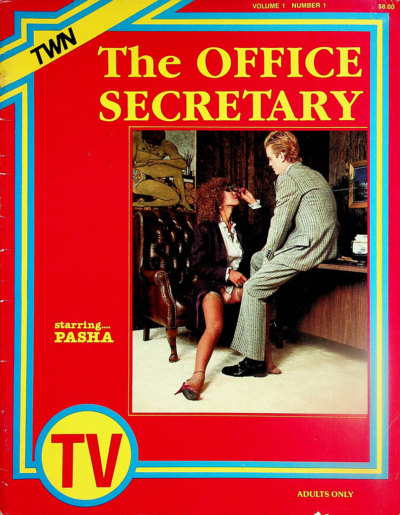 The Transsexual Secretary Magazine  Starring Pasha  #2 1981    121623lm-p
