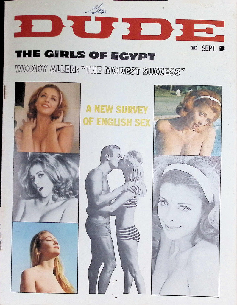 Dude September 1965 Magazine Woody Allen The Modest Success  090726LLP