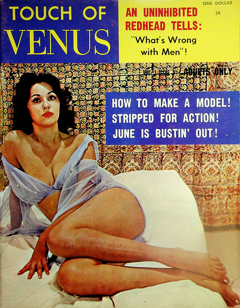 Touch Of Venus Busty Vinatage Magazine  June Wilkenson  1962   070324lm-p
