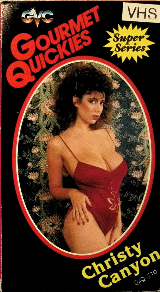 Christy Canyon Gourmet Quickies GQ719 Super Series VHS 1985 "Three Way including Tom Byron and Candi" 070626AMPVHS