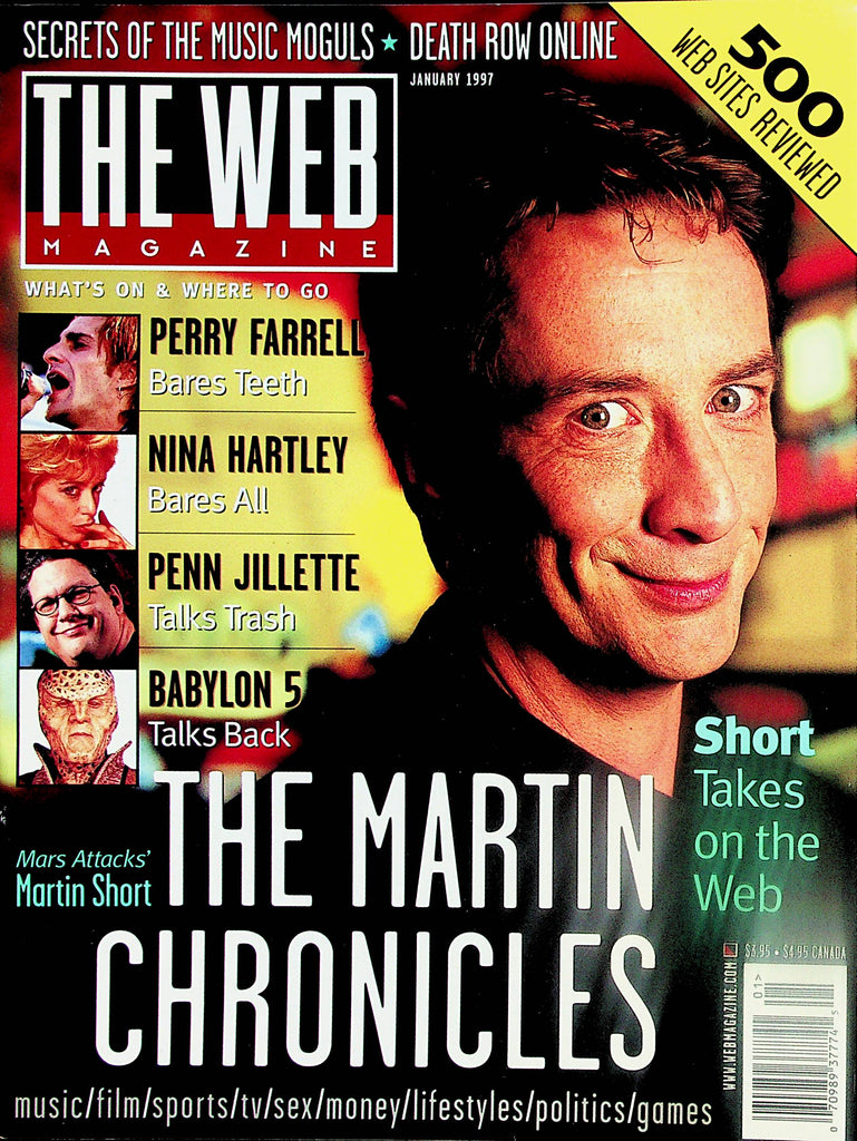 The Web Magazine  The Martin Chronicals- Martin Short / Nina Hartley, Babylon 5 and More! January 1997    090324lm-p