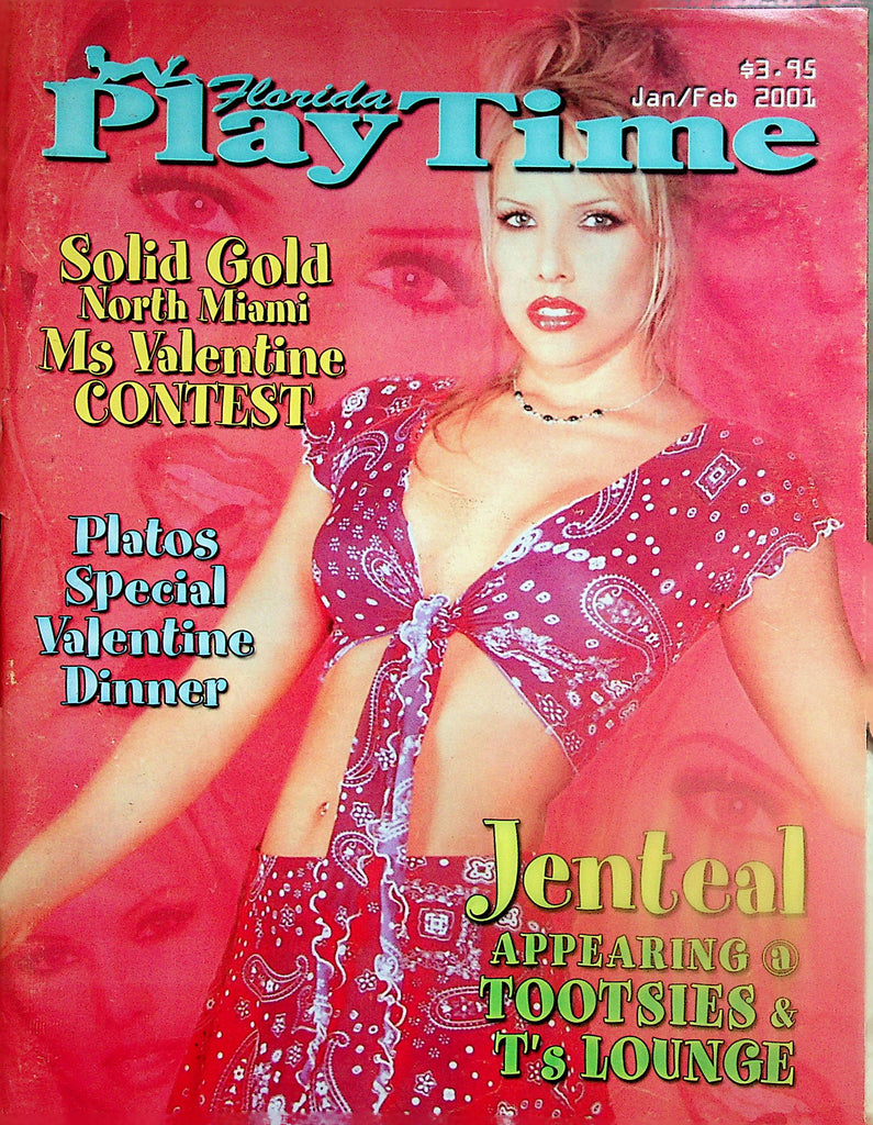 Florida Play Time Entertainment Magazine  Covergirl Jenteal  January 2001   052824lm-p2