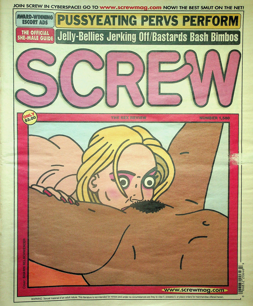 Screw Newspaper  Pussyeating Pervs Perform  #1580  June 14 , 1999   010526lmp