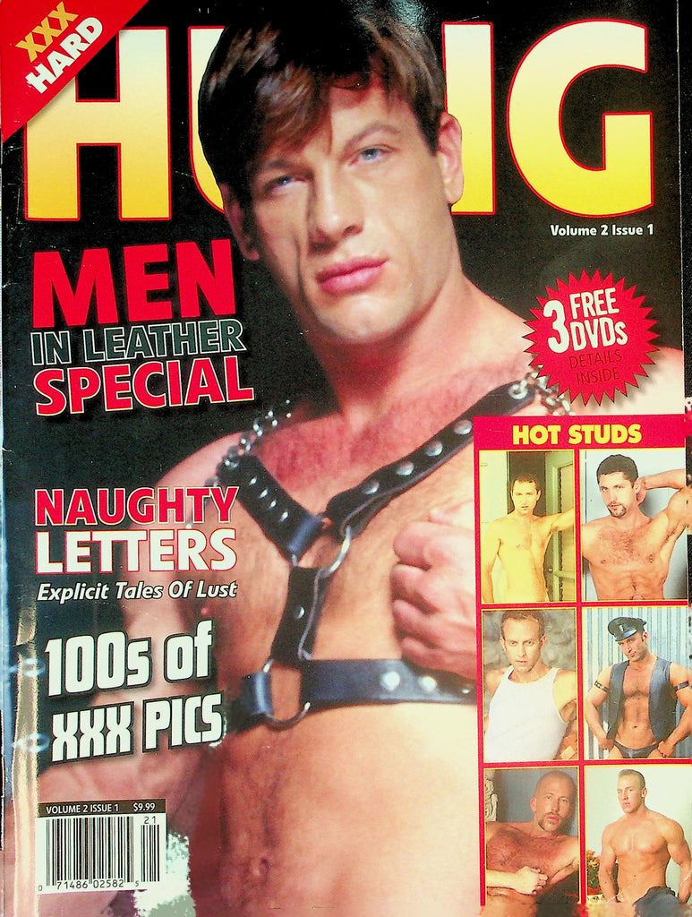 Hung Gay Magazine  Men In Leather Special - Cover Guy John  vol.2 #1  1990's  031326lmp
