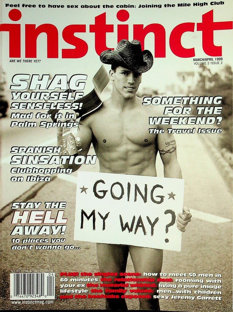 Instinct Gay Interest Magazine   The Travel Issue - Something For The Weekend?  March 1999  042226lmp