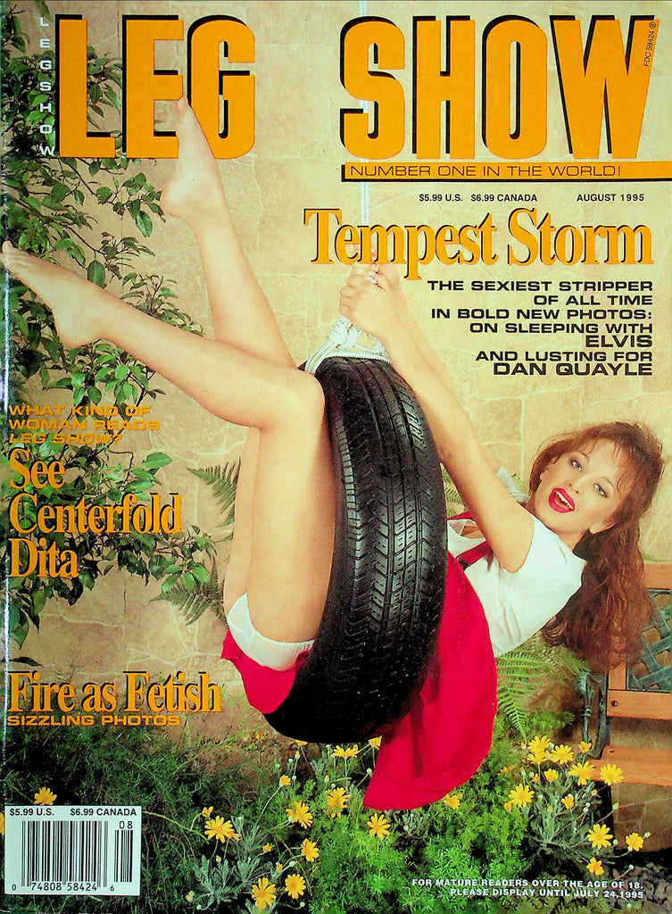 Leg Show Magazine Dan Quayle & Dita August 1995 013125RP