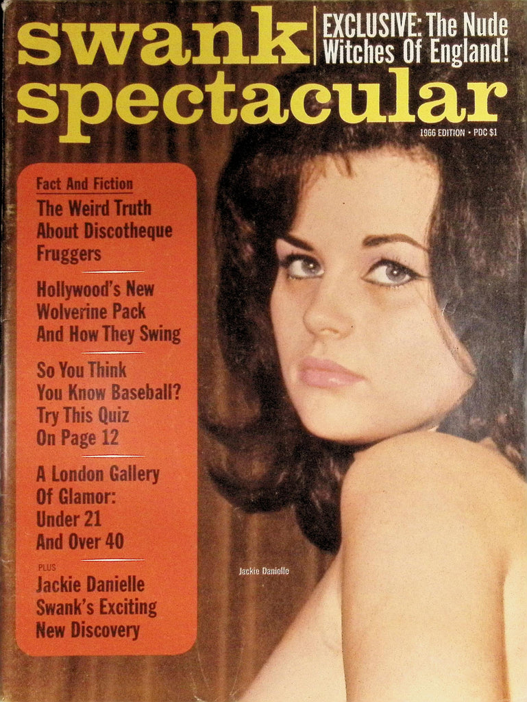 Swank Spectacular Magazine 1966 Edition Jackie Danielle 092826LLP