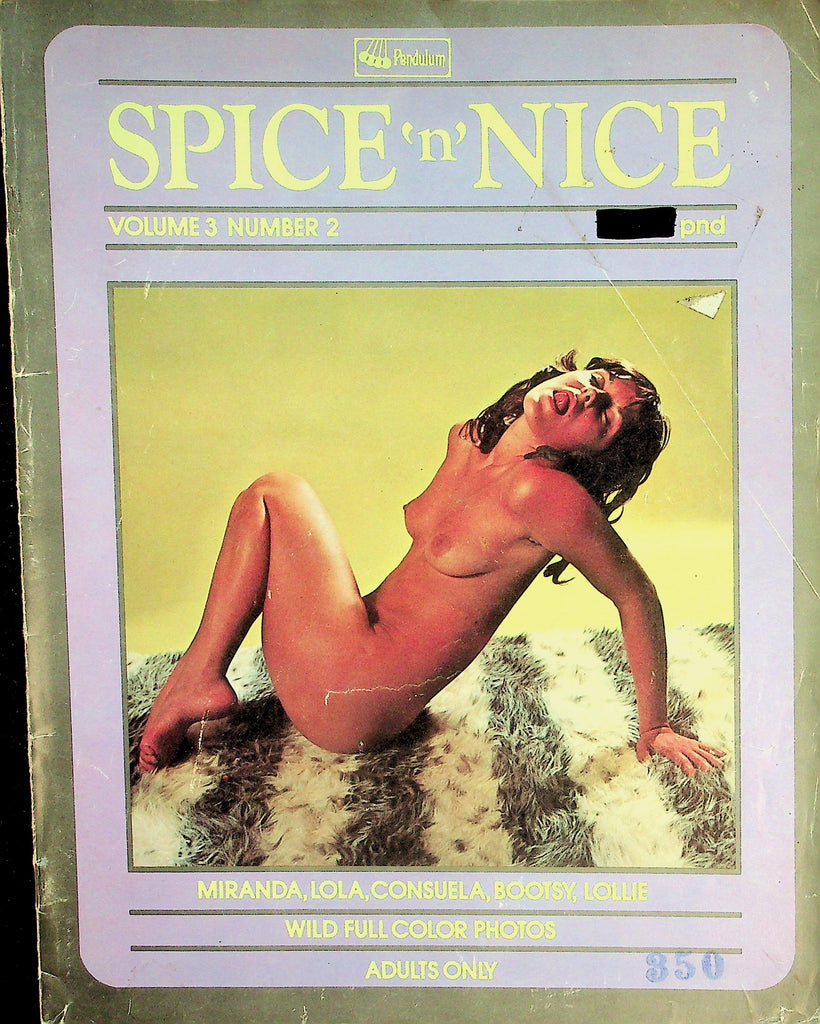 Spice 'n' Nice Magazine   Miranda, Lola, Consuela & More Beauties! vol.3 #2 1972    080826lmp-GSC