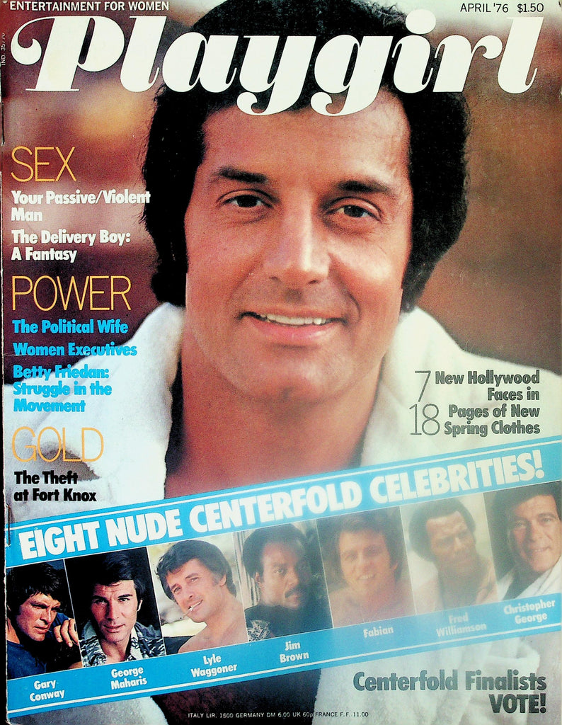 Playgirl Magazine   Centerfold Dennis Ward  April 1976     111525lm-p2