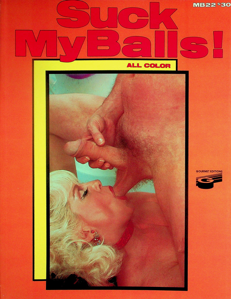 Suck My Balls Magazine  Candy Samples, Ursula and More!  #1  1985   Gourmet Edition   102626lmp2-GSC