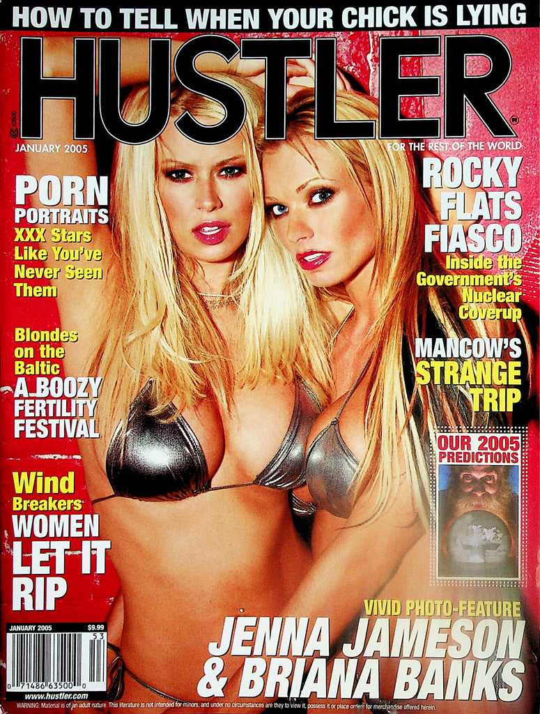 Hustler Magazine  Jenna Jameson & Briana Banks  January 2005      110724lm-p