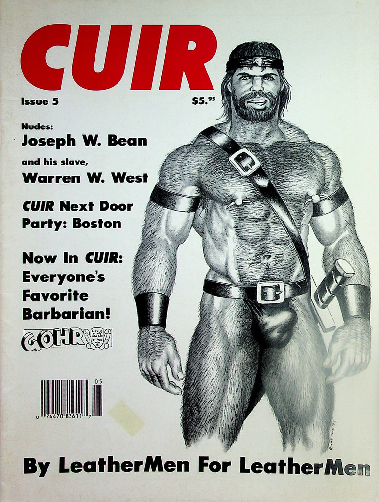 Cuir Gay Magazine  By Leather Men For Leather Men  #5  1993   101124lm-p