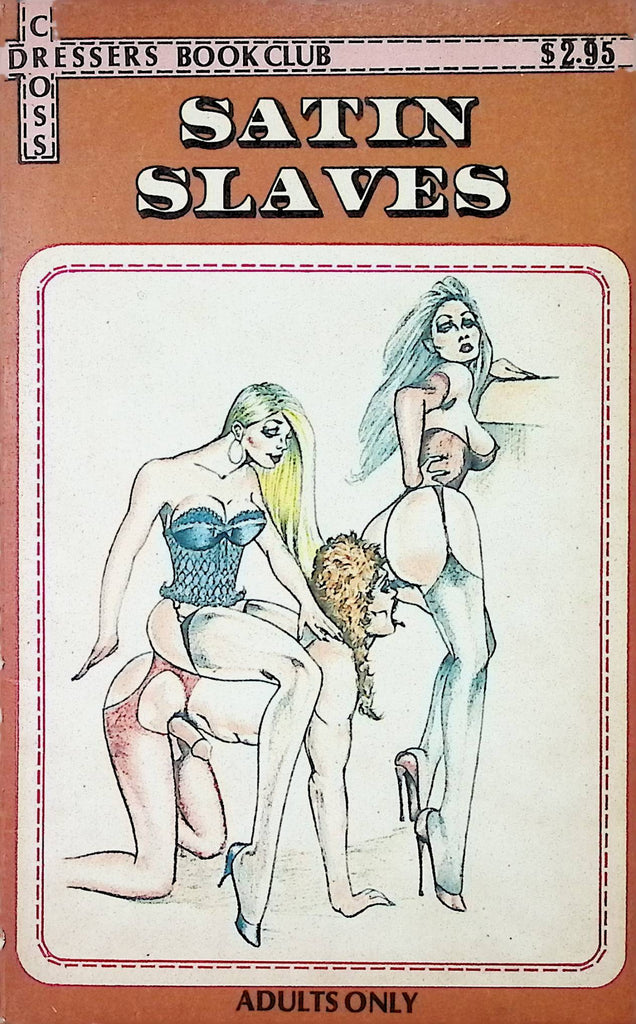 Satin Slaves CD-21 1981 Cross Dressers Book Club Trans Star Distributors Adult Erotic Paperback Novel-060524AMP