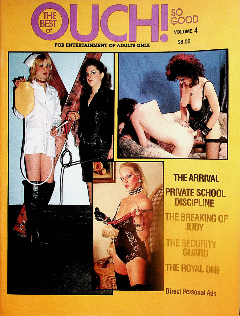 The Best Of Ouch! Fetish Magazine  The Breaking Of Judy  vol.4  1980's    092624lm-p