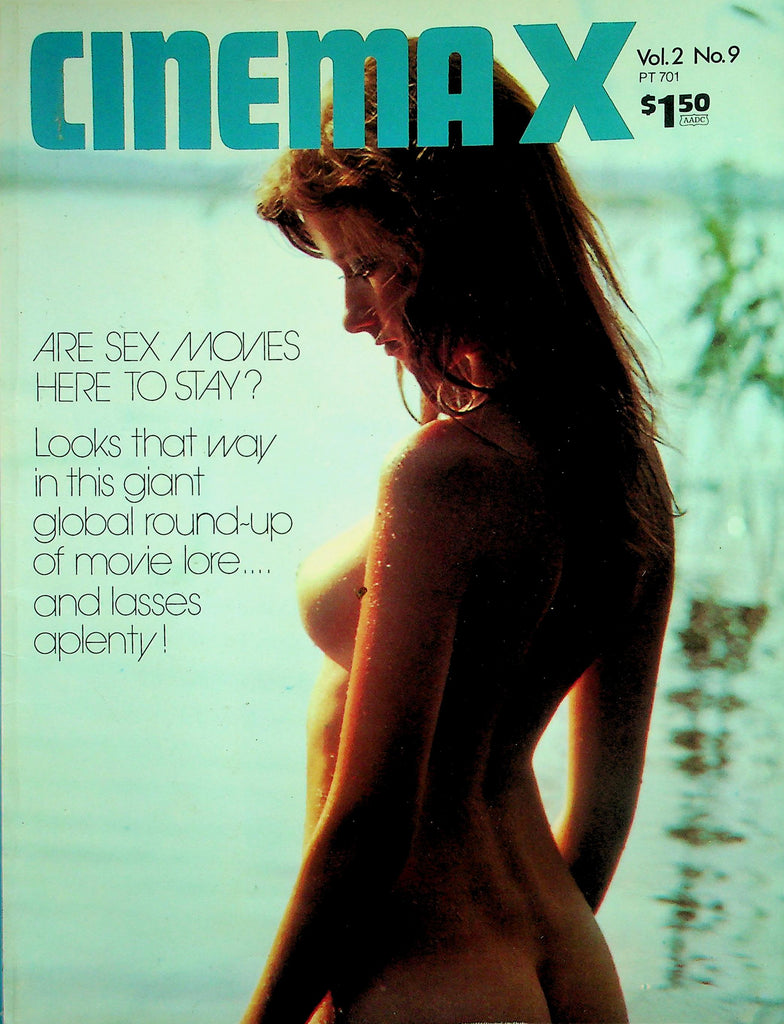 Cinema X Magazine   The Devil's Plaything, Booby Trap & More!  vol.2 #9 1970's   062826lmp-GSC