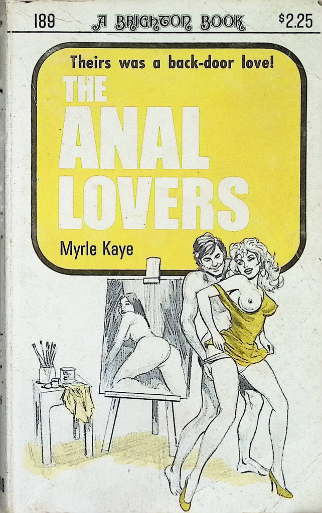 The Anal Lovers by Myrle Kaye 189 1971 Brighton Book Adult Erotic Paperback Novel-053024AMP