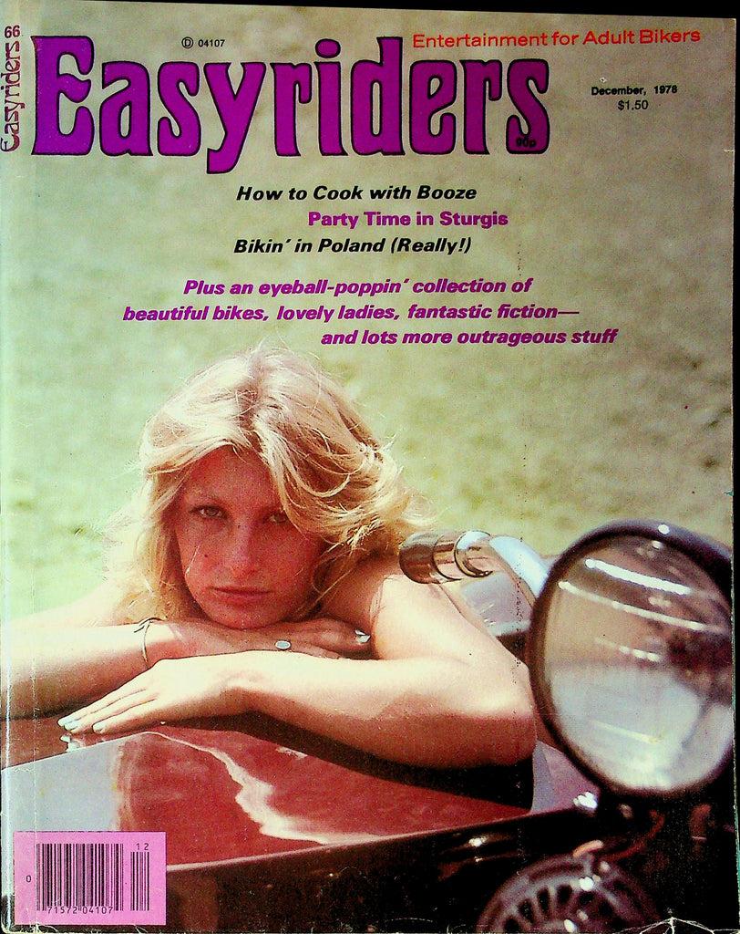 Easyriders Magazine Party Time In Sturgis December 1978 081225RP2-