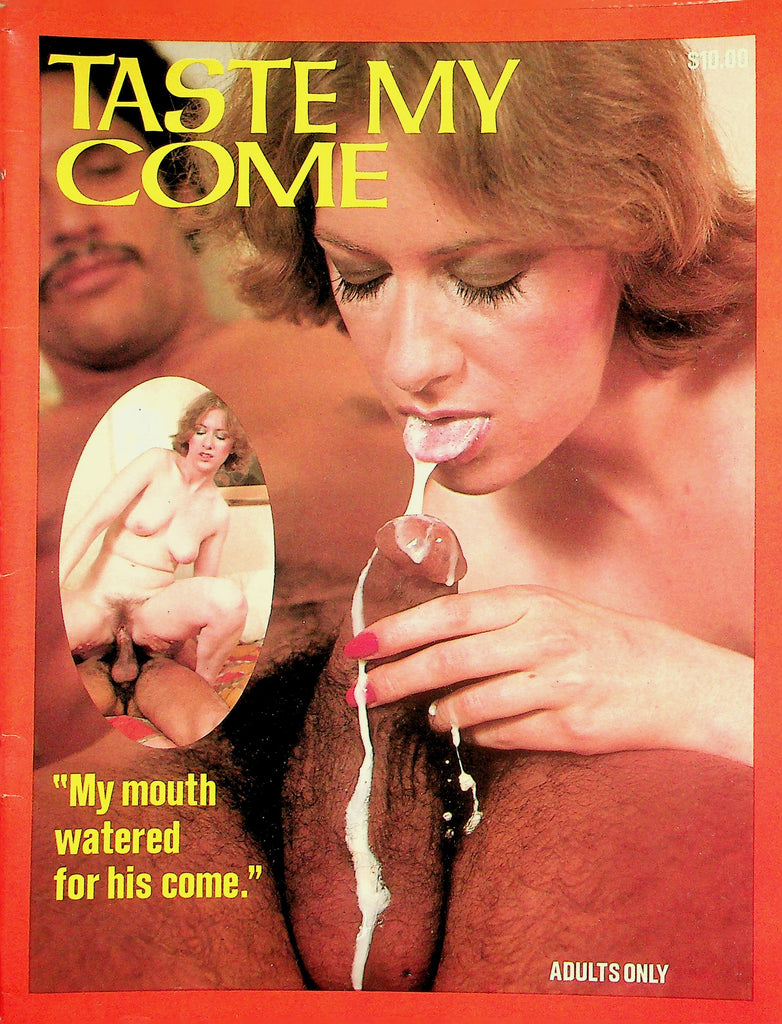 Taste My Come Magazine  "My Mouth Watered For His Cum"  #1 1970's   050526lmp