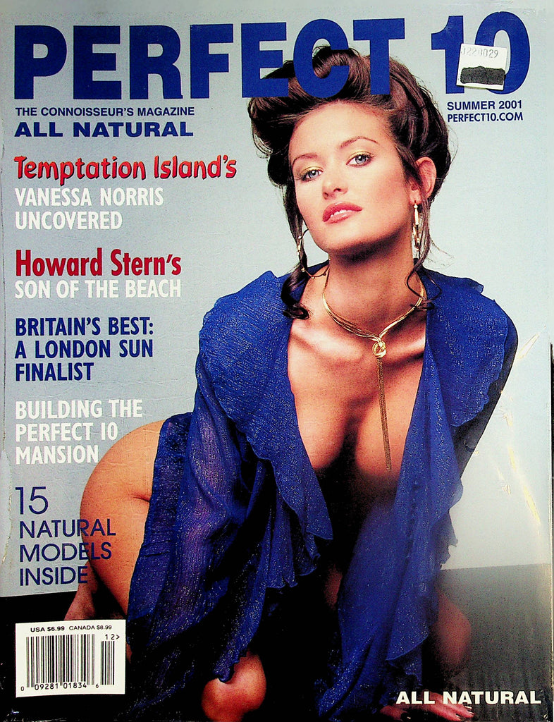 Perfect 10  Magazine  Temptation Island's Vanessa Norris Uncovered / Howard Stern  New  Summer 2001      061224lm-p