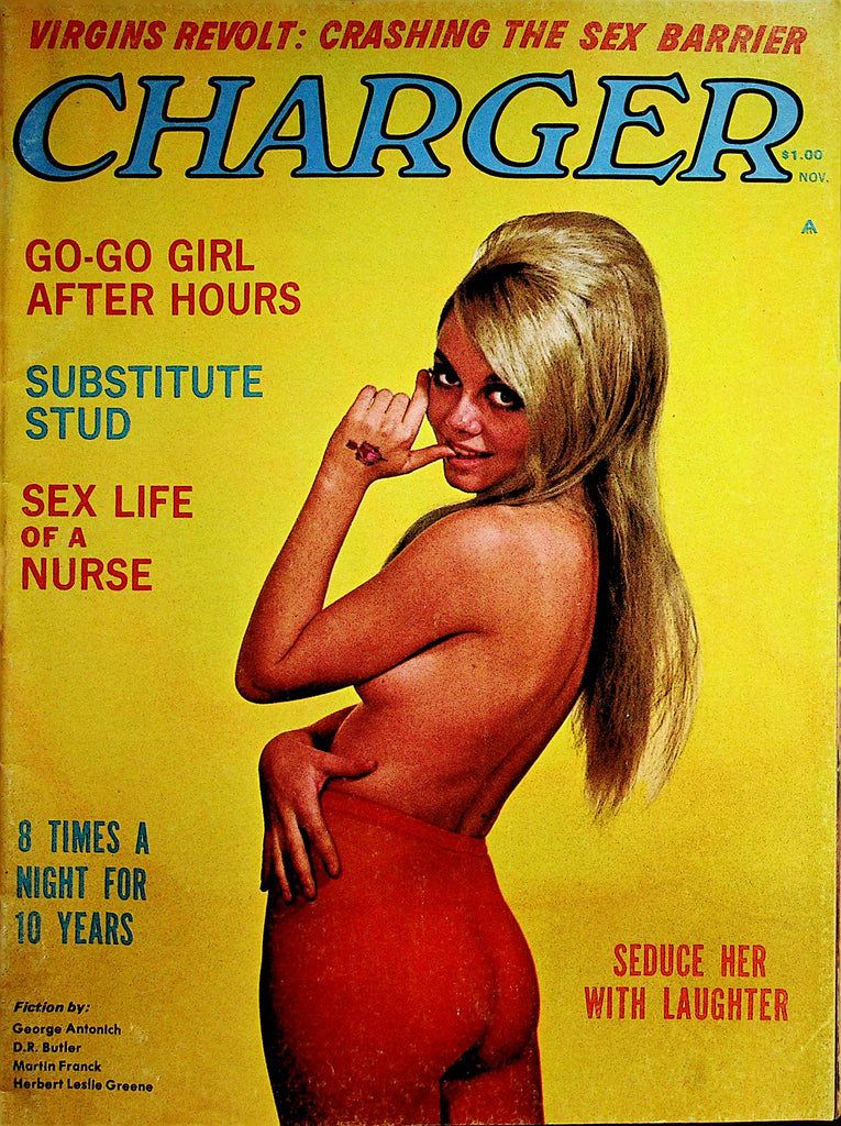 Charger Vintage Magazine  Sex Life Of A Nurse  November 1969   042823lm-p