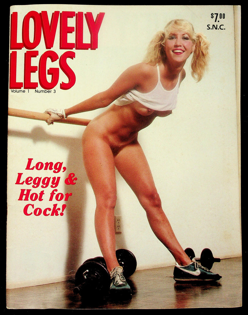 Lovely Legs Adult Magazine V1, No. 3 1986 Leg Fetish Pictorial 082126hrp-9