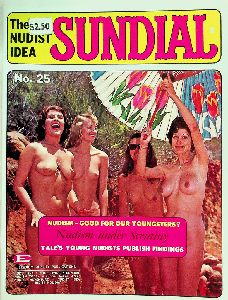 Sundial Nudist Magazine  Yale's Nudists Publish Findings   #25  1965  by Elysium  070926lmp-GSC