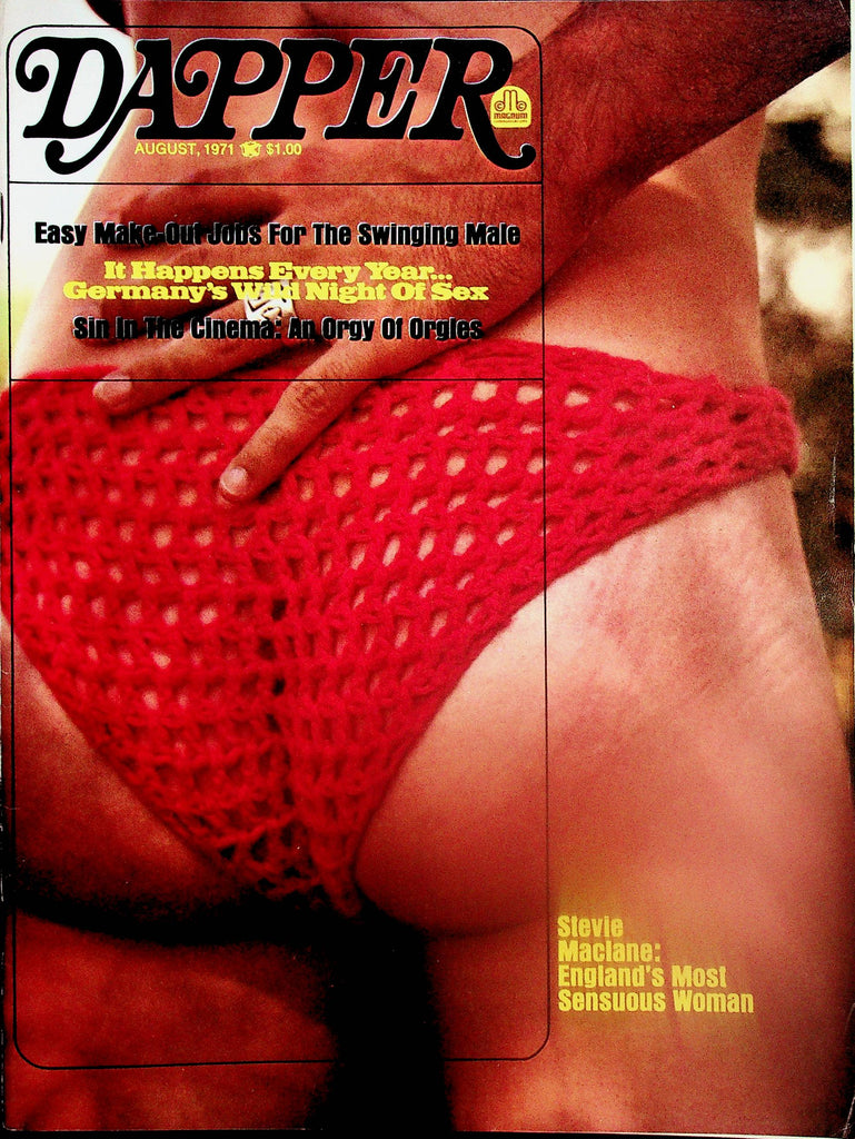 Dapper Magazine  Sin In The Cinema: An Orgy Of Orgies   August 1971  051225lm-p