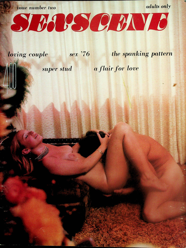 Sex Scene Vintage Magazine  Super Stud / A Flair For Love  #2  1976   091925lm-p
