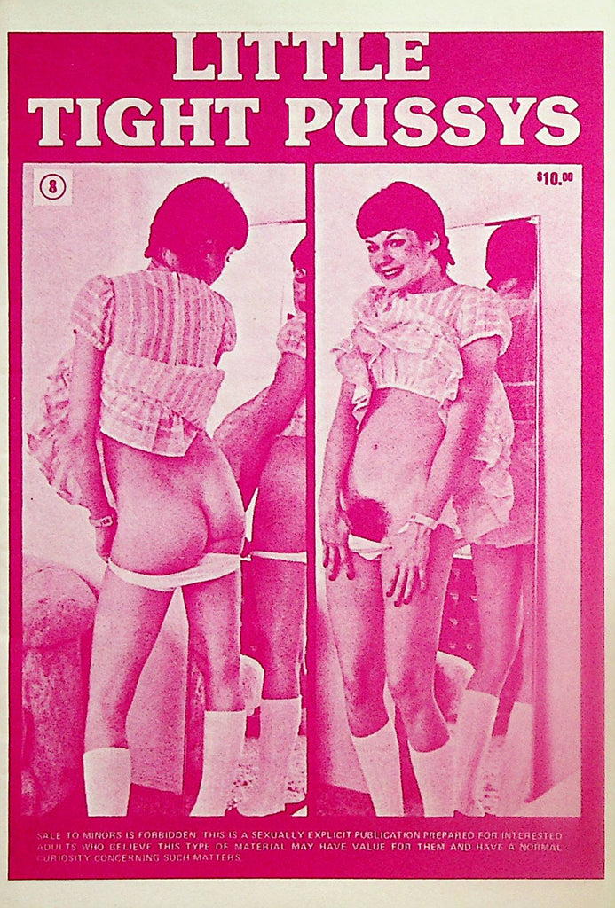 18+ Little Tight Pussys Digest  #8 1970's   021425lm-p