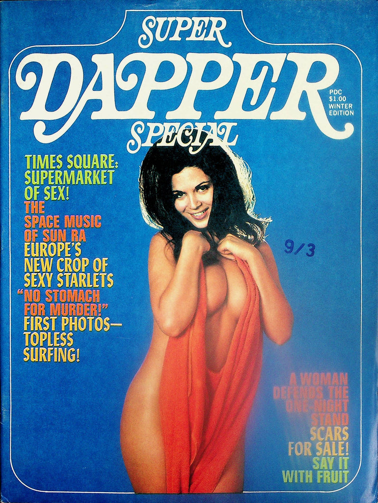 Super Dapper Special Magazine   Europe's Crop Of Sexy Starlets / Topless Surfing   Winter 1969    101825lm-p