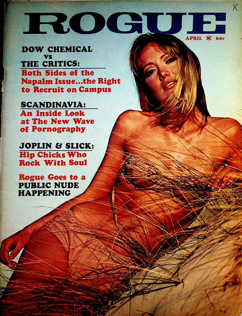 Rogue Busty Vintage Magazine  Centerfold Girl Nancy  April 1969   051323lm-p