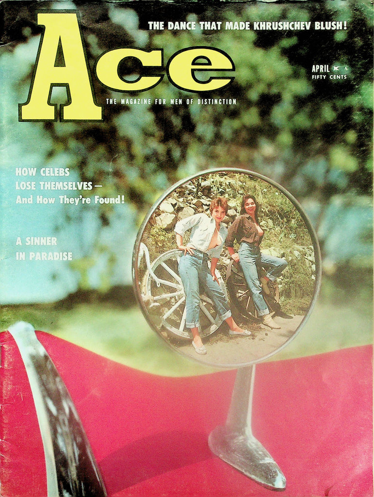 Ace Magazine   Beautnik Sisters On The Road  April 1960    102825lm-p
