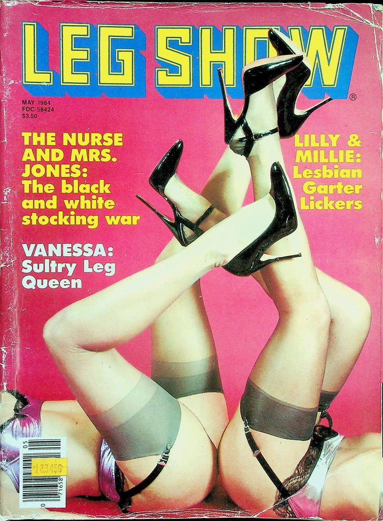 Leg Show Magazine  Vanessa Sultry Leg Queen  May 1984    122925lmp
