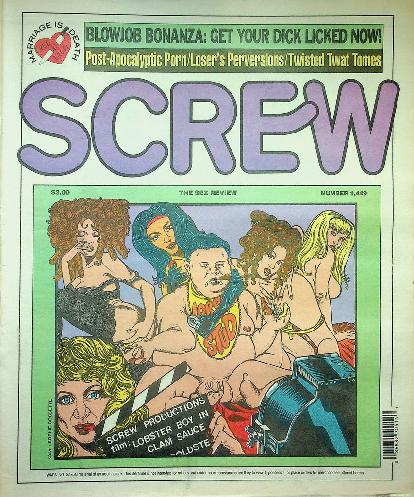 Screw Newspaper   Blowjob Bonanza: Get Your Dick Licked Now!   #1449   December 9, 1996    010626lmp2