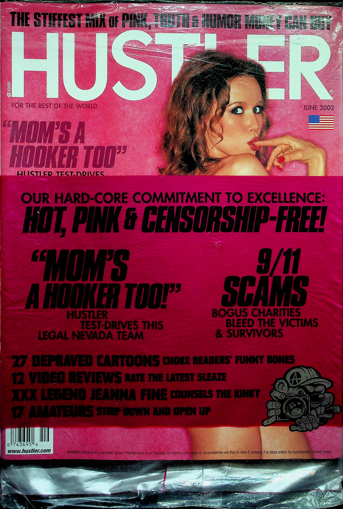 Hustler Magazine  June 2002  new/sealed     011026lmp