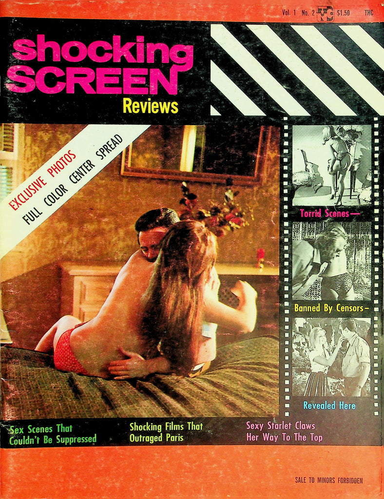 Shocking Screen Magazine   The Unmarrieds / The Hottest Night  vol.1 #2 1968  011726lmp