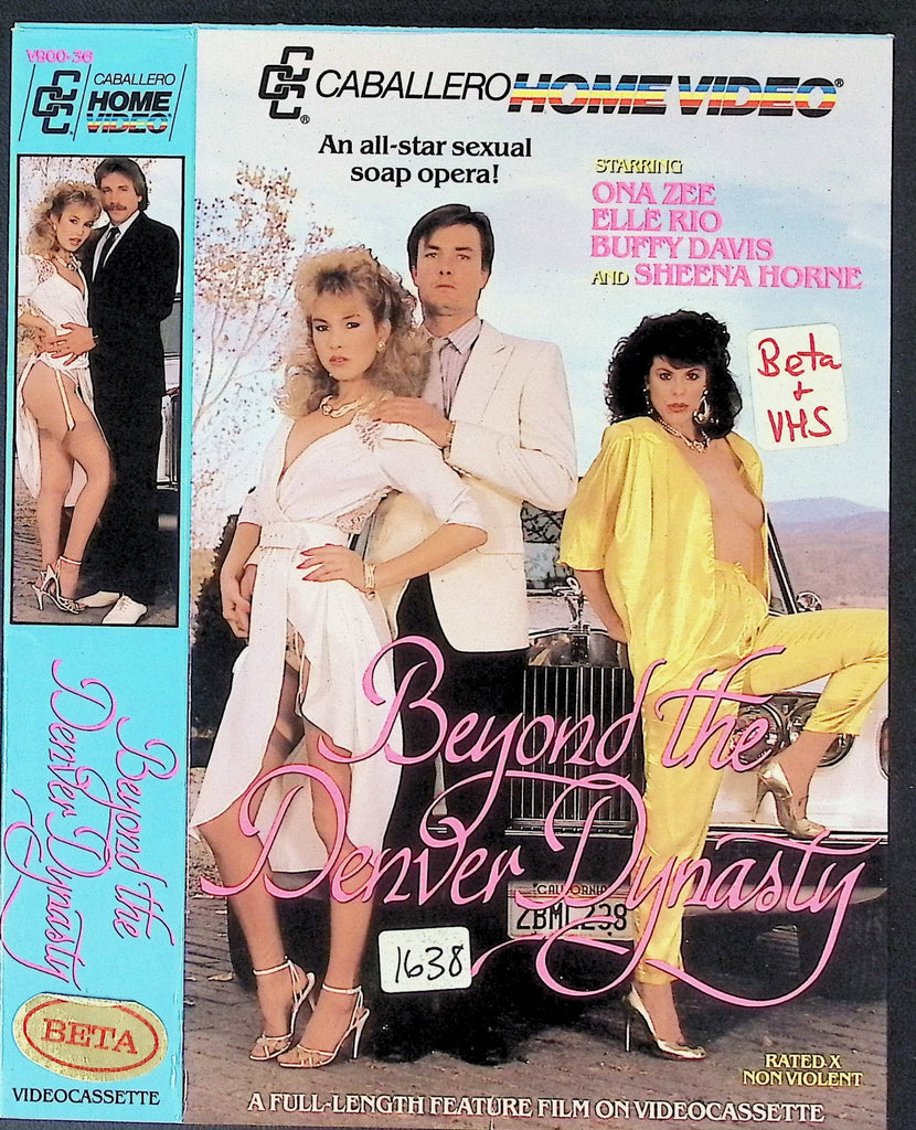 Beyond the Denver Dynasty with Ona Zee Elle Rio Buffy Davis Adult VHS Caballero Home Video 042326AKVHS2
