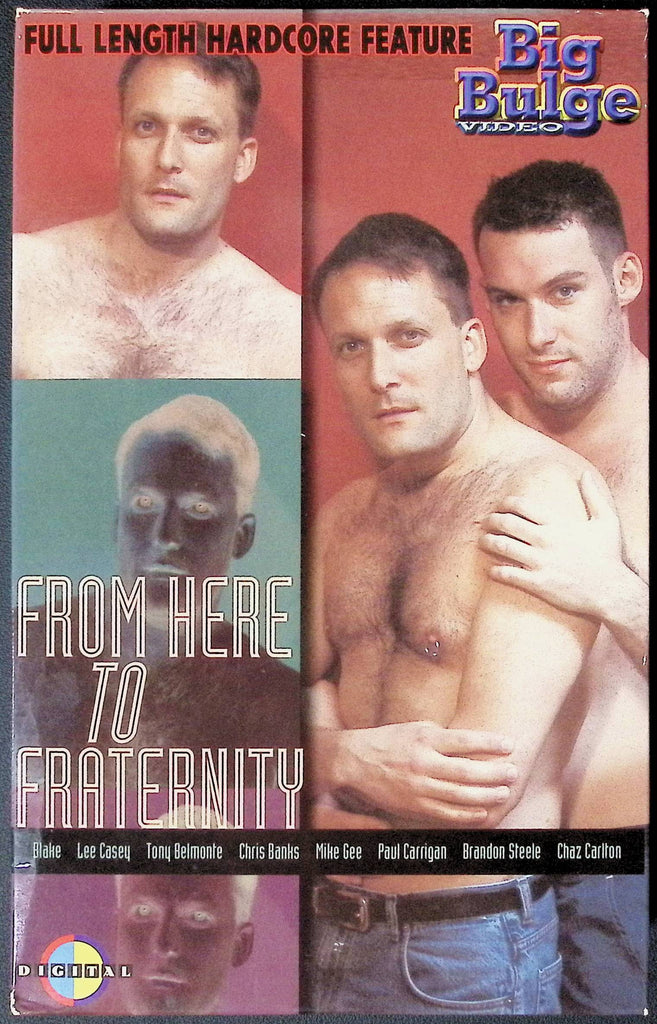 From Here To Fraternity 130 "C" Street Corporation Gay VHS 2001 100324JKVHS4