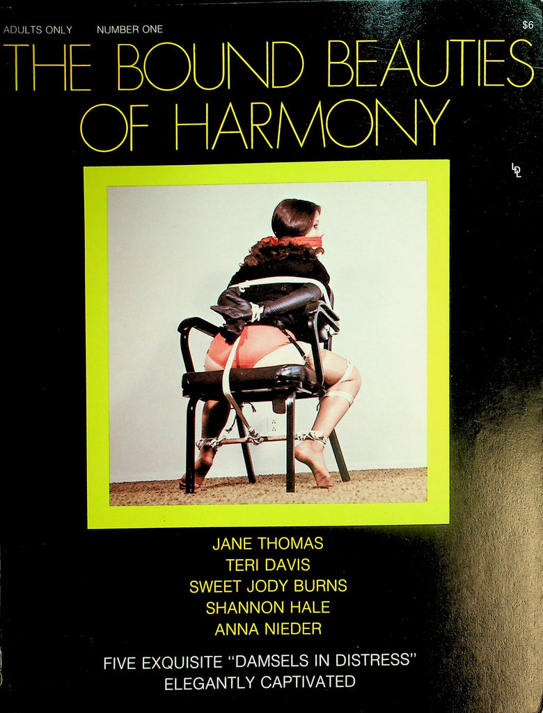 The Bound Beauties Of Harmony Bondage Magazine  Jane Thomas, Teri Davis & More!   #1 1979  021126lmp2