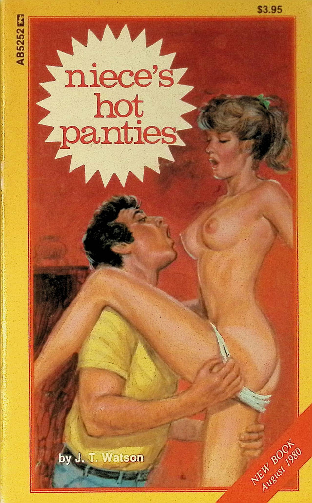 Niece's Hot Panties by JT Watson August 1980 AB5252 Greenleaf Classics Adult Paperback Novel 072325AMP