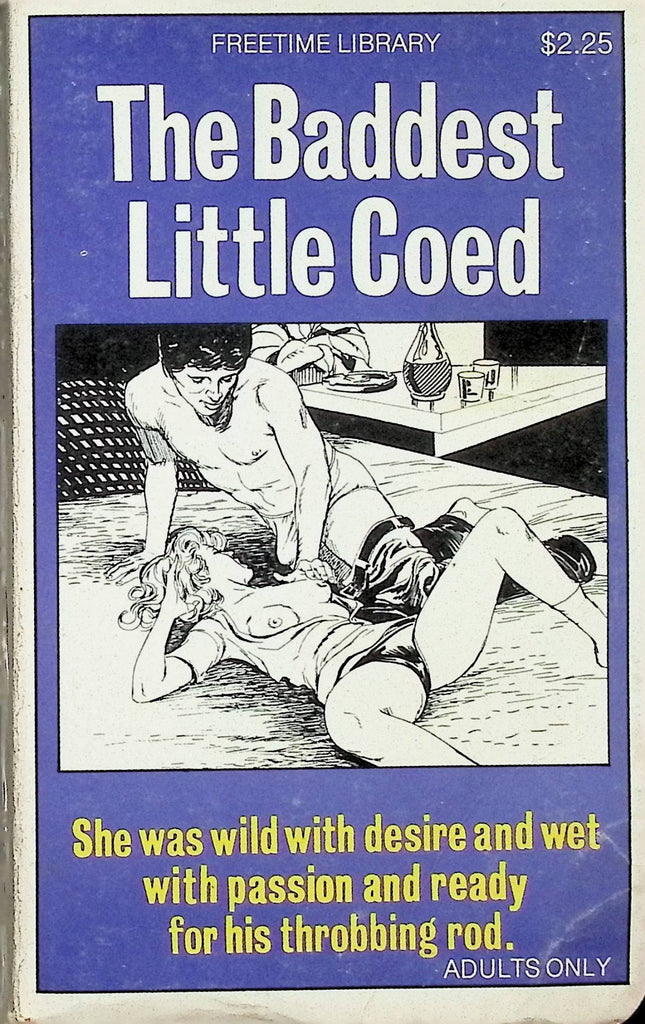 The Baddest Little Coed by LK Madding Freetime Library FT-2535 1978 Star Distributors Adult Novel-043024AMP