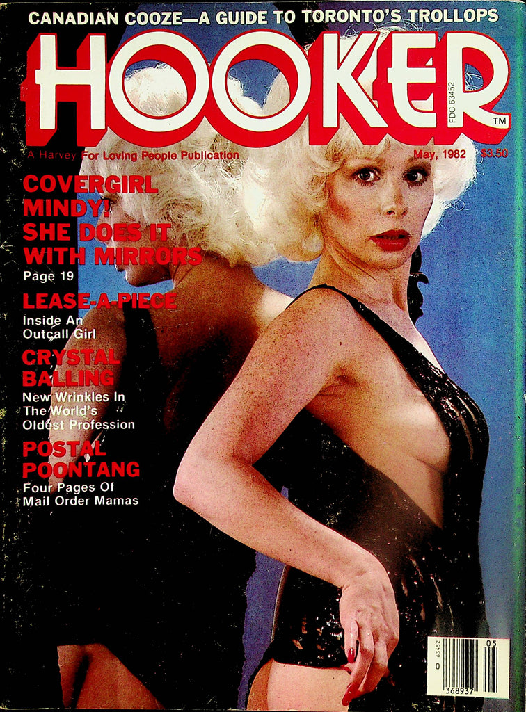 Hooker Magazine  Covergirl Mindy / Crystal Balling  May 1982   011825lm-p2