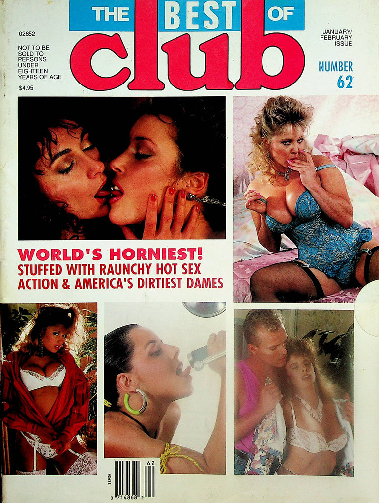 The Best Of Club Magazine  Seka & Sam, Debbie Sass, Venus Delight  #62  1980's    030425lm-p