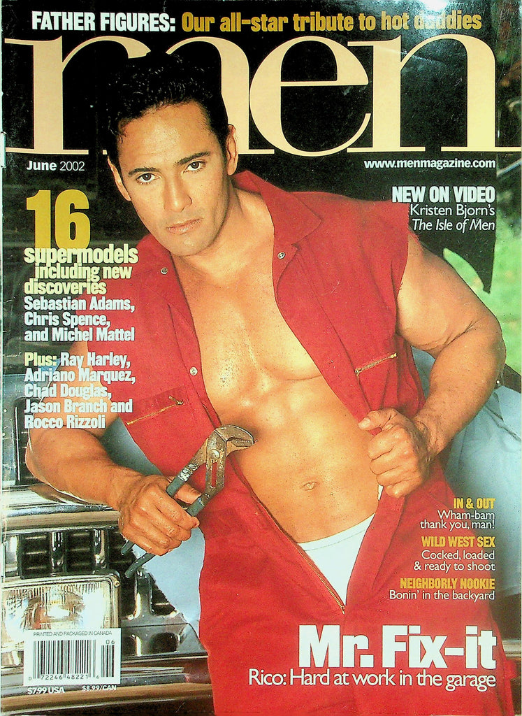 Men Gay Magazine  Mr. Fix-It Rico   June 2002    032526lmp